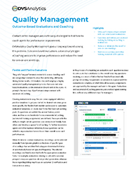 DVSAnalytics Quality Management • DVSAnalytics